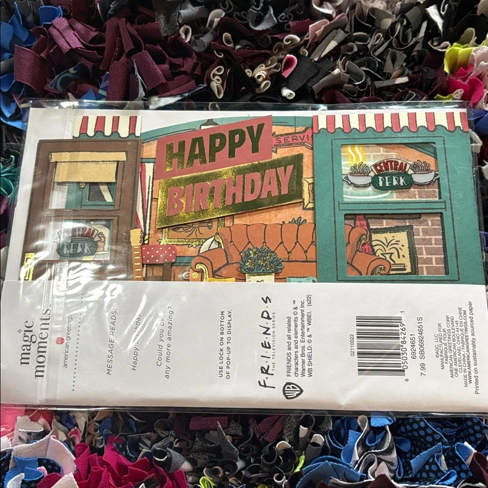 🆕American Greetings-Magic Moments ‘Friends’ Pop Up Card